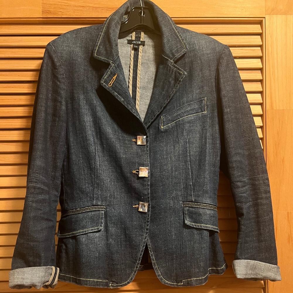 Denim blazer